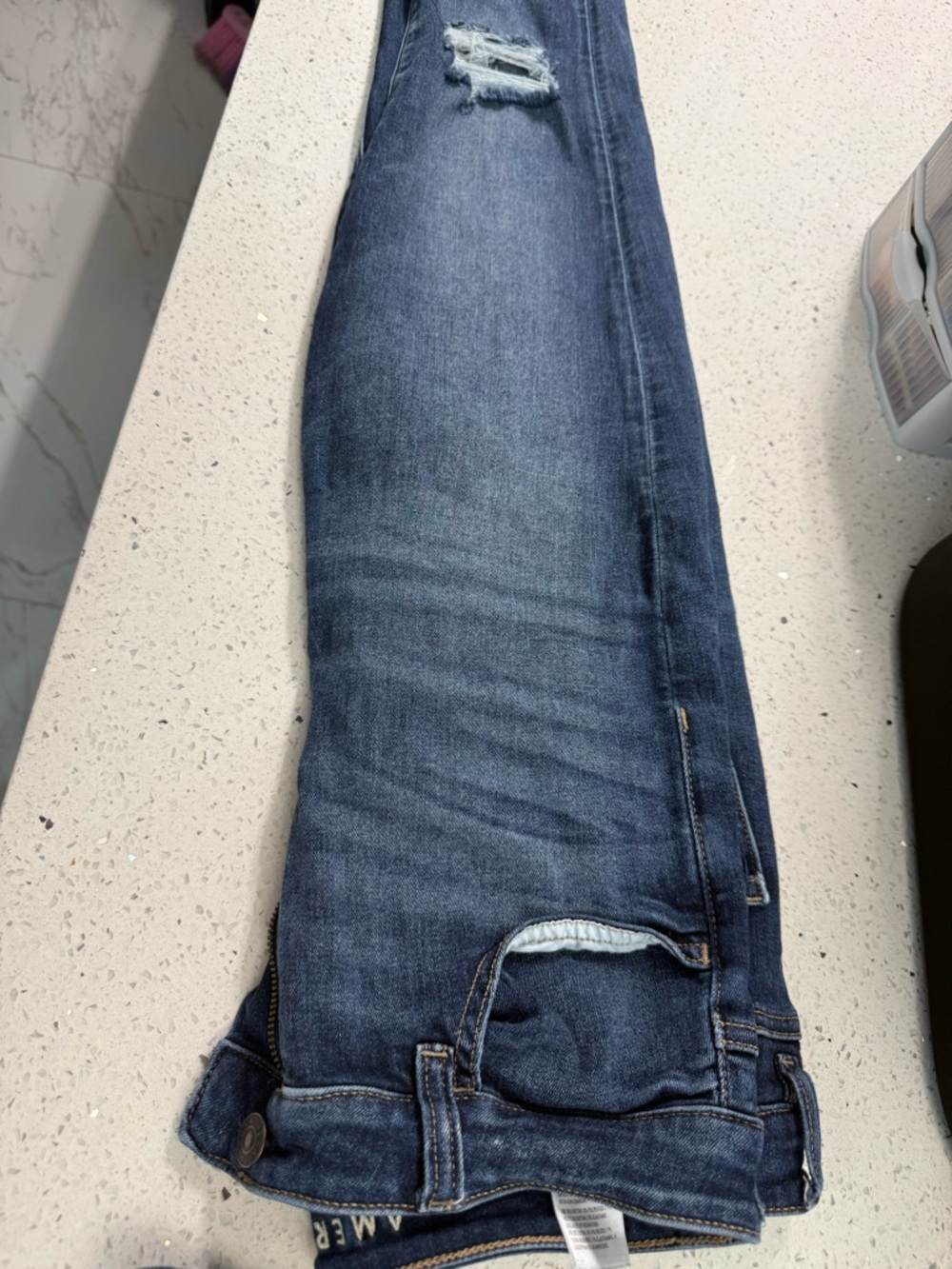 American  Eagle Blue Skinny Jeans